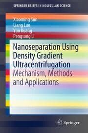 Cover von Nanoseparation Using Density Gradient Ultracentrifugation