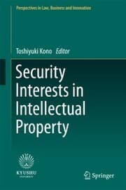 Cover von Security Interests in Intellectual Property