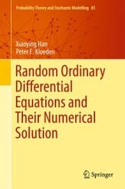 Cover von Random Ordinary Differential Equations and Their Numerical Solution