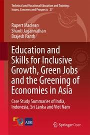 Cover von Education and Skills for Inclusive Growth, Green Jobs and the Greening of Economies in Asia