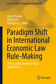 Cover von Paradigm Shift in International Economic Law Rule-Making