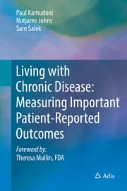Cover von Living with Chronic Disease: Measuring Important Patient-Reported Outcomes