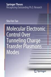 Cover von Molecular Electronic Control Over Tunneling Charge Transfer Plasmons Modes