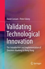 Cover von Validating Technological Innovation