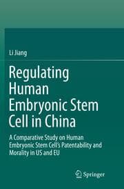 Cover von Regulating Human Embryonic Stem Cell in China