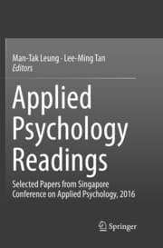 Cover von Applied Psychology Readings
