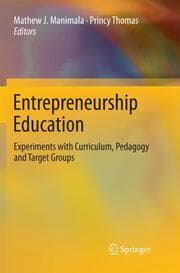 Cover von Entrepreneurship Education