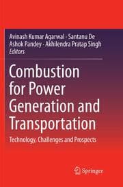 Cover von Combustion for Power Generation and Transportation