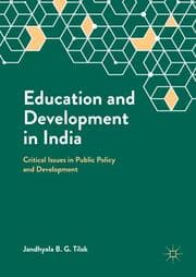 Cover von Education and Development in India