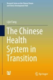 Cover von The Chinese Health System in Transition