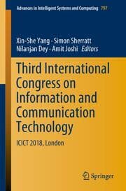 Cover von Third International Congress on Information and Communication Technology