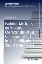 Cover von Evolution Mechanism on Structural Characteristics of Lead-Contaminated Soil in the Solidification/Stabilization Process