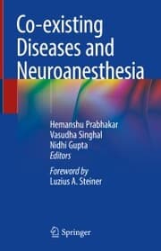 Cover von Co-existing Diseases and Neuroanesthesia