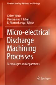 Cover von Micro-electrical Discharge Machining Processes