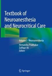Cover von Textbook of Neuroanesthesia and Neurocritical Care