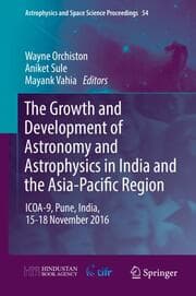 Cover von The Growth and Development of Astronomy and Astrophysics in India and the Asia-Pacific Region