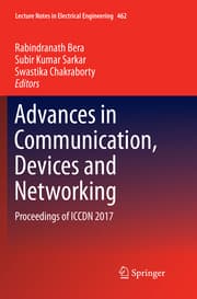 Cover von Advances in Communication, Devices and Networking
