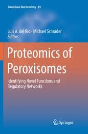 Cover von Proteomics of Peroxisomes