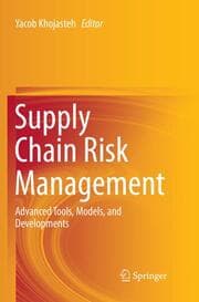 Cover von Supply Chain Risk Management