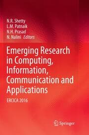 Cover von Emerging Research in Computing, Information, Communication and Applications
