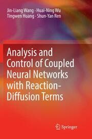 Cover von Analysis and Control of Coupled Neural Networks with Reaction-Diffusion Terms