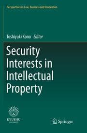 Cover von Security Interests in Intellectual Property