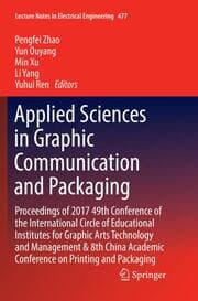 Cover von Applied Sciences in Graphic Communication and Packaging