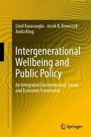 Cover von Intergenerational Wellbeing and Public Policy