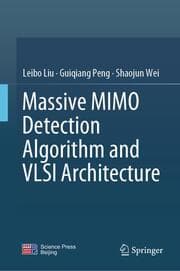 Cover von Massive MIMO Detection Algorithm and VLSI Architecture