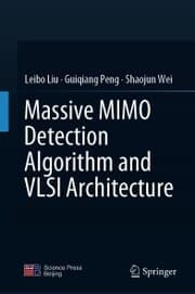 Cover von Massive MIMO Detection Algorithm and VLSI Architecture