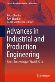Cover von Advances in Industrial and Production Engineering