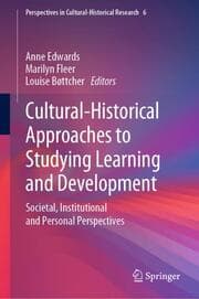 Cover von Cultural-Historical Approaches to Studying Learning and Development