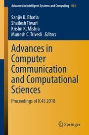 Cover von Advances in Computer Communication and Computational Sciences
