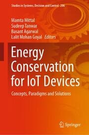Cover von Energy Conservation for IoT Devices