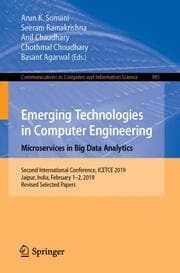 Cover von Emerging Technologies in Computer Engineering: Microservices in Big Data Analytics