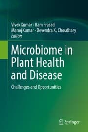Cover von Microbiome in Plant Health and Disease