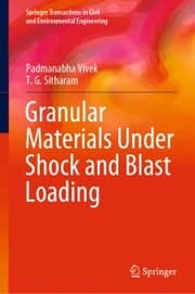 Cover von Granular Materials Under Shock and Blast Loading