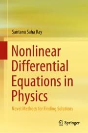 Cover von Nonlinear Differential Equations in Physics