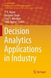 Cover von Decision Analytics Applications in Industry