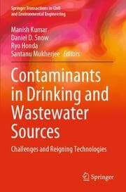 Cover von Contaminants in Drinking and Wastewater Sources