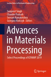 Cover von Advances in Materials Processing