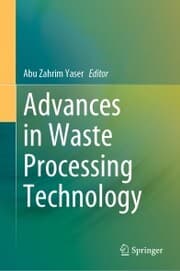 Cover von Advances in Waste Processing Technology