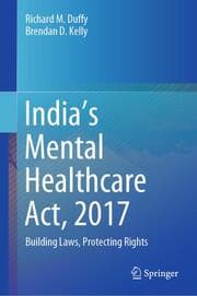 Cover von Indias Mental Healthcare Act, 2017
