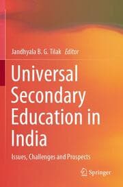 Cover von Universal Secondary Education in India