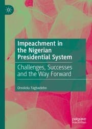 Cover von Impeachment in the Nigerian Presidential System
