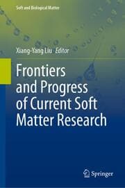 Cover von Frontiers and Progress of Current Soft Matter Research