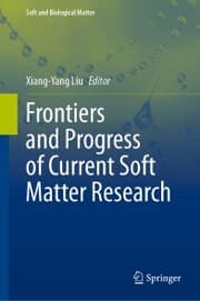 Cover von Frontiers and Progress of Current Soft Matter Research