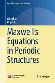 Cover von Maxwell's Equations in Periodic Structures