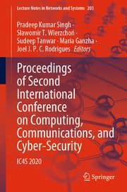 Cover von Proceedings of Second International Conference on Computing, Communications, and Cyber-Security