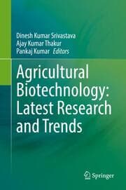 Cover von Agricultural Biotechnology: Latest Research and Trends